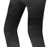 R-TECH VALENCIA CLACAS DE HOMEM DENIM JEANS 32L PRETO SPRAY