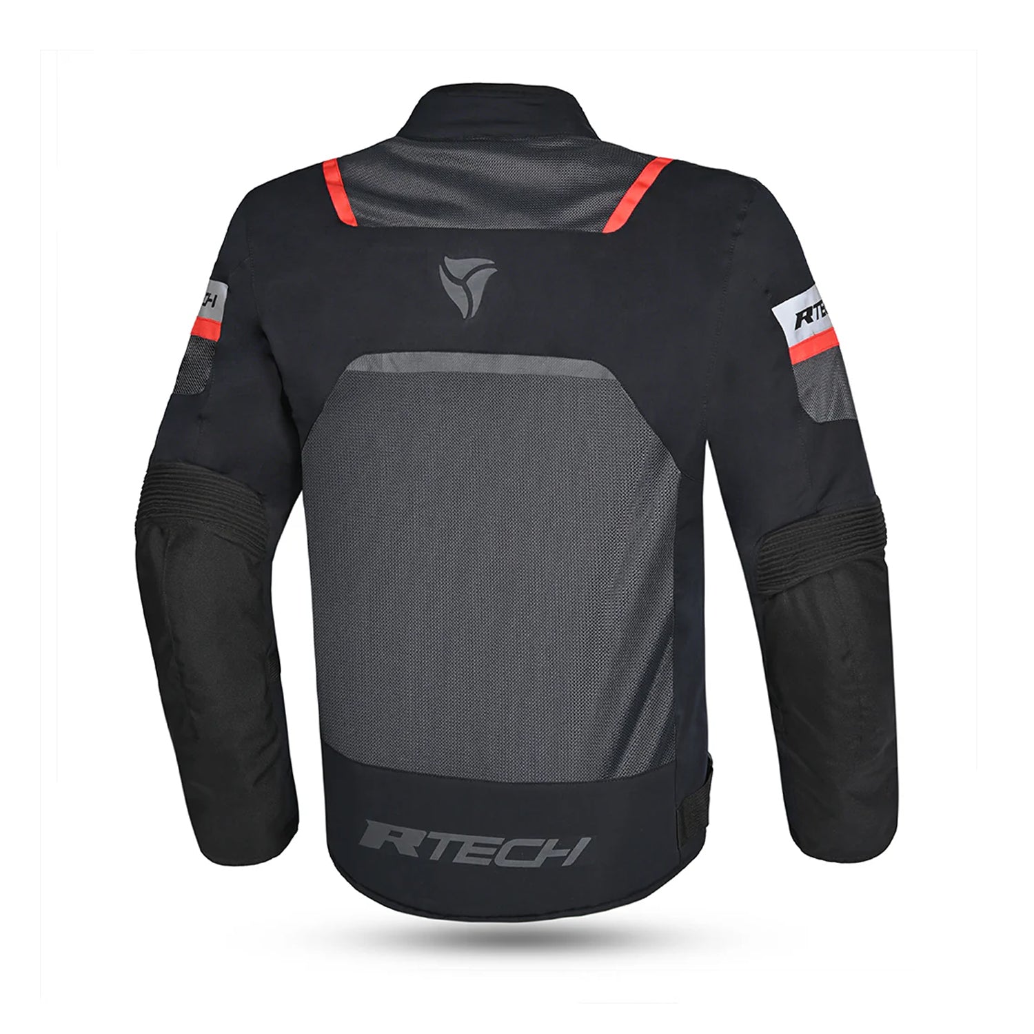 R-TECH SPIRAL MESH Casacos De Moto Textil Cinza Preto Vermelho – 2 – Maximomoto PT