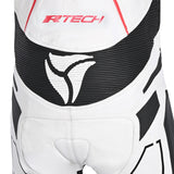 R-TECH RISING STAR 1 PC Fatos De Moto Homem Branco Preto Vermelho