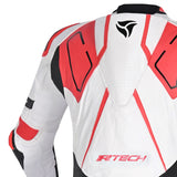 R-TECH RISING STAR 1 PC Fatos De Moto Homem Branco Preto Vermelho
