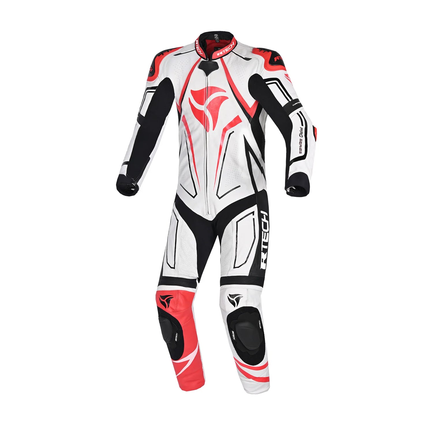 R-TECH RISING STAR 1 PC Fatos De Moto Homem Branco Preto Vermelho – 1 – Maximomoto PT