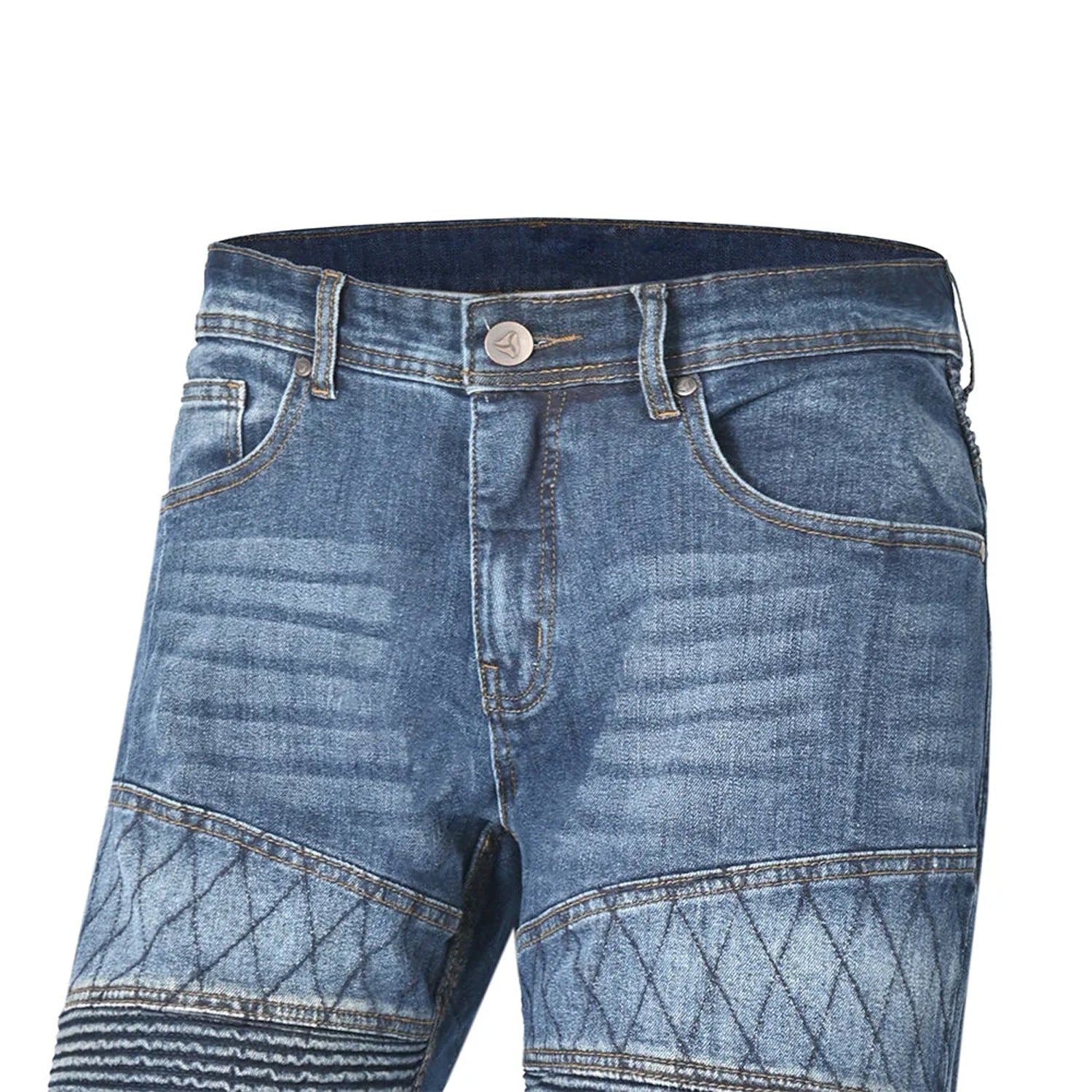 R-TECH CASTEL CE Approved AA Jeans Motorcycle Pants Blue – 5 – Maximomoto PT