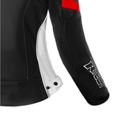 R-TECH TOM RIDER Casaocs De Moto Senhora Preto Branco Vermelho
