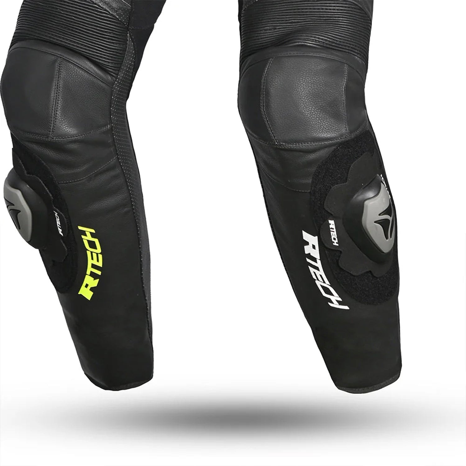 R-TECH HAWK 1 PC Motorcycle Suits Black White Fluorescent Yellow – 3 – Maximomoto PT