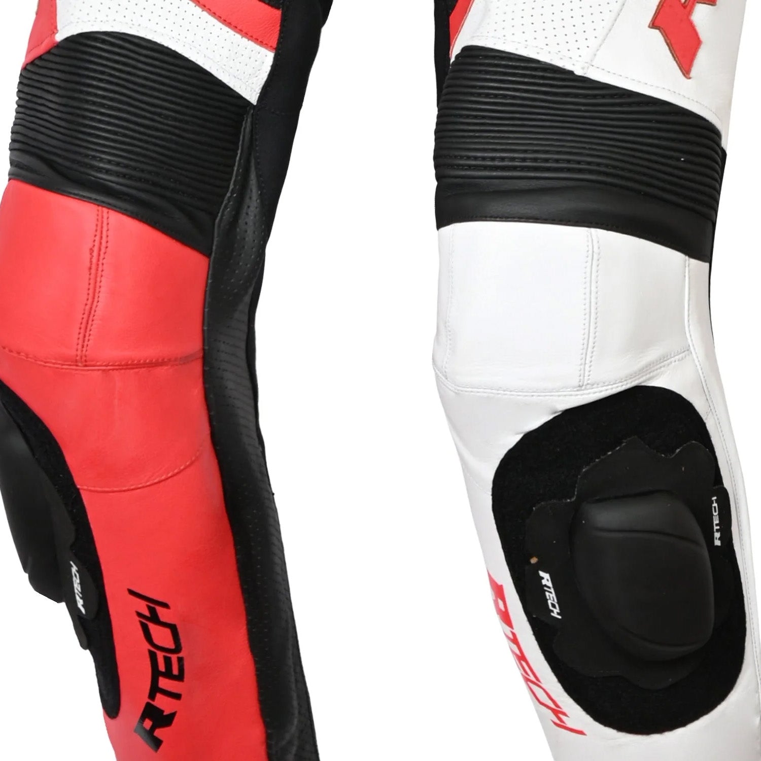 R-TECH HAWK 1 PC Motorcycle Suits Black White Red – 8 – Maximomoto PT