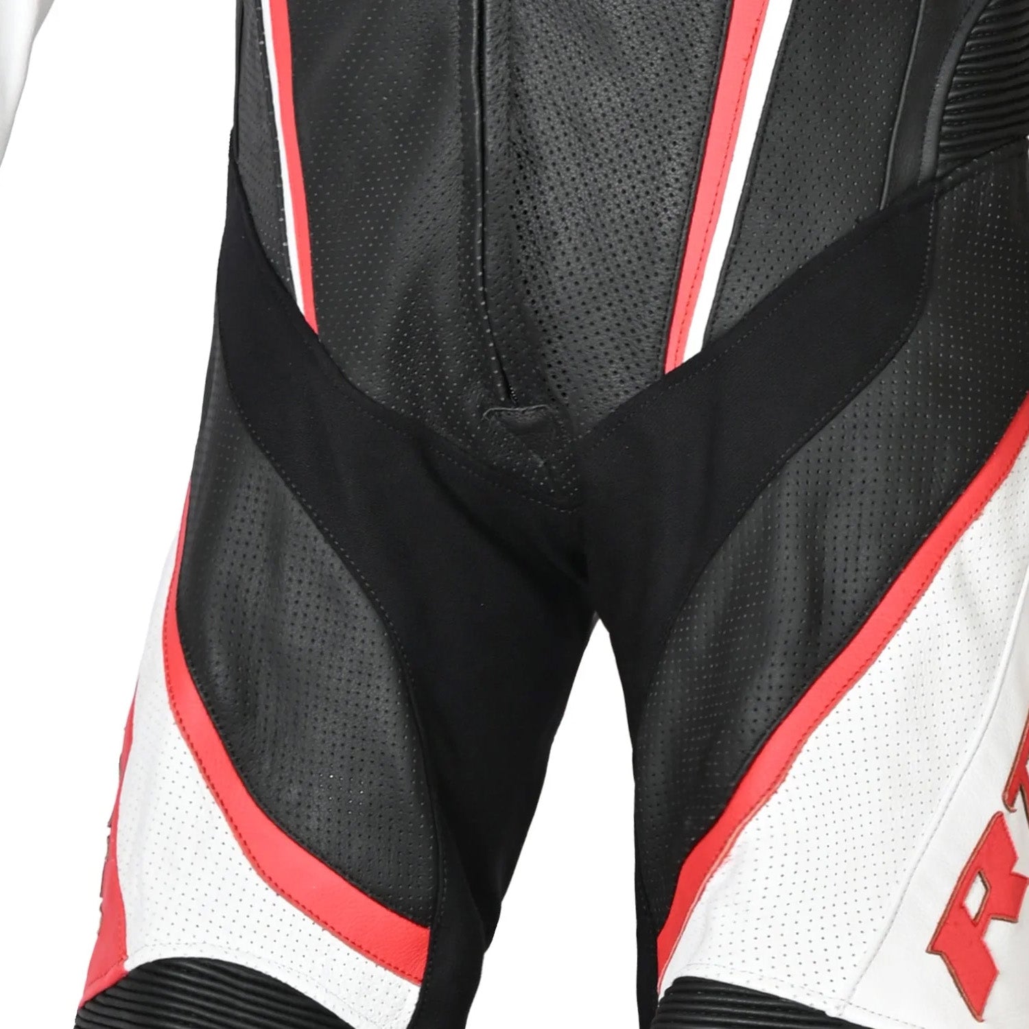 R-TECH HAWK 1 PC Motorcycle Suits Black White Red – 5 – Maximomoto PT