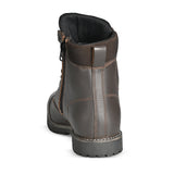 R-TECH HERITAGE WP Moto Couro Botas Marróm - Imagem do verso de Boots