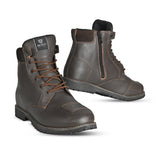 R-TECH HERITAGE WP Moto Couro Botas Marróm - Imagem dupla de botas
