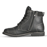 R-TECH HERITAGE WP Moto Couro Botas Preto - Imagem do lado esquerdo de Boots