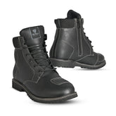 R-TECH HERITAGE WP Moto Couro Botas Preto - Imagem dupla de botas