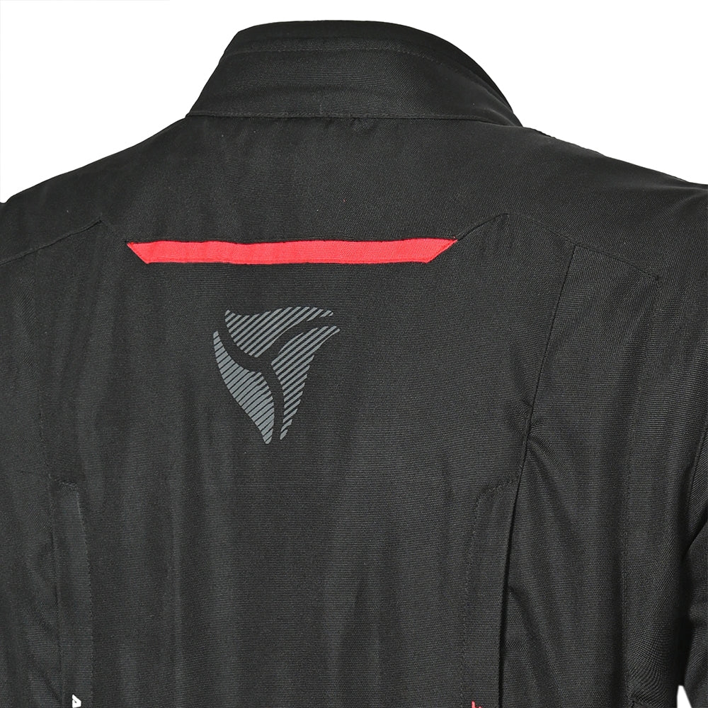 R-TECH KNIGHT RIDER 3-IN-1 Motorcycle Long Jackets Black Anthracite Red – 4 – Maximomoto PT
