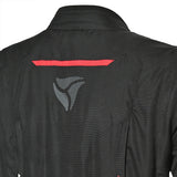 R-TECH KNIGHT RIDER 3EM1 Moto Longa Casacos Preto Antracite Vermelho- Imagem central traseira da Casacos