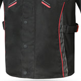 R-TECH KNIGHT RIDER 3EM1 Moto Longa Casacos Preto Antracite Vermelho - Imagem central frontal da Casacos