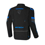 R-TECH KNIGHT RIDER 3 Moto Textil Homem Longa Casacos Preto Anthra Azul