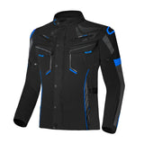 R-TECH KNIGHT RIDER 3 Moto Textil Homem Longa Casacos Preto Anthra Azul