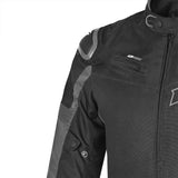 R-TECH KNIGHT RIDER Moto Curta Têxtil Casacos Preto Antracite - Imagem frontal direita da Casacos