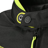 R-TECH KNIGHT RIDER Moto Curta Têxtil Casacos Preto Antracite Amarelo