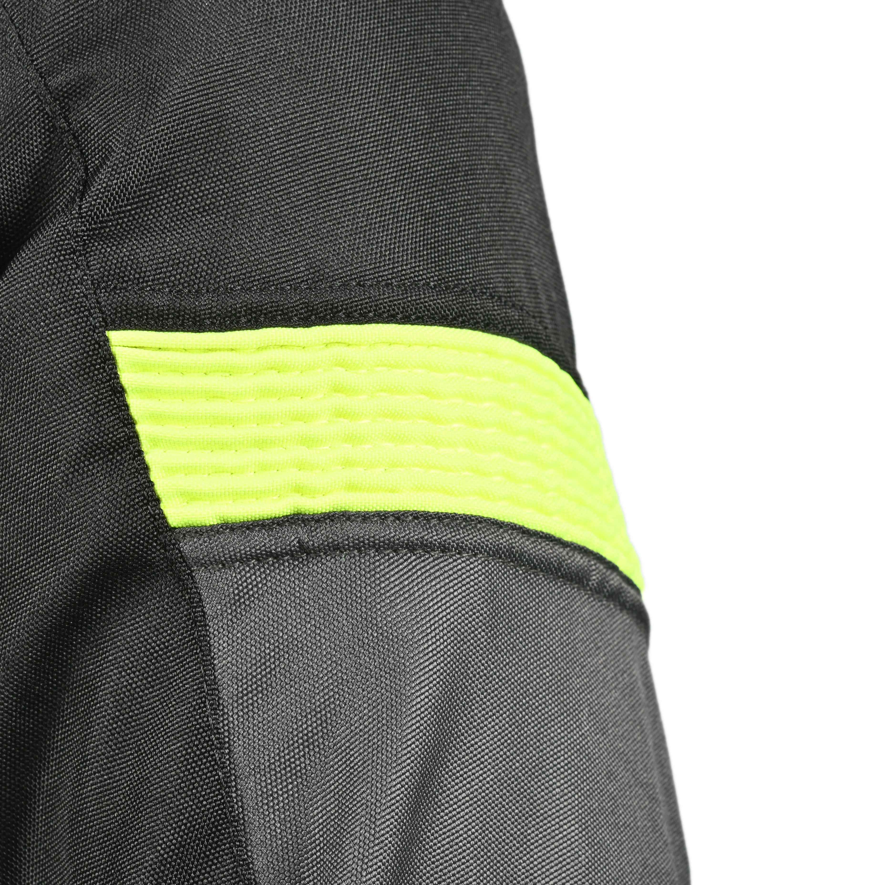 R-TECH KNIGHT RIDER Motorcycle Short Textile Jackets Black Anthracite Yellow – 9 – Maximomoto PT