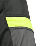 R-TECH KNIGHT RIDER Moto Curta Têxtil Casacos Preto Antracite Amarelo