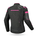 R-TECH KNIGHT RIDER Moto Senhora Curta Casacos Fúsquia Preto