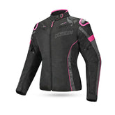 R-TECH KNIGHT RIDER Women's Motorcycle Short Jackets Fuchsia Black – Maximomoto PT