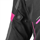 R-TECH KNIGHT RIDER Moto Senhora Longa Casacos Fúsquia Preto
