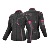 R-TECH KNIGHT RIDER Moto Senhora Longa Casacos Fúsquia Preto - Imagem dupla de Casacos