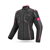 R-TECH KNIGHT RIDER Moto Senhora Longa Casacos Fúsquia Preto - Imagem frontal da Casacos