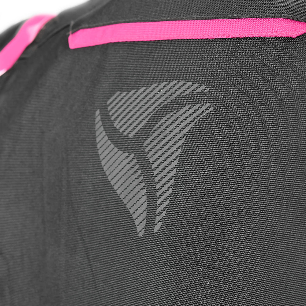 R-TECH KNIGHT RIDER Motorcycle Ladies Long Coats Fuchsia Black – 11 – Maximomoto PT