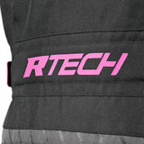R-TECH KNIGHT RIDER Moto Senhora Longa Casacos Fúsquia Preto