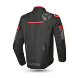R-TECH KNIGHT RIDER Motorcycle Textile Jackets Black Anthracite Red