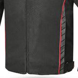 R-TECH KNIGHT RIDER Moto Textil Casacos Preto Antracite Vermelho - Imagem central frontal da Casacos