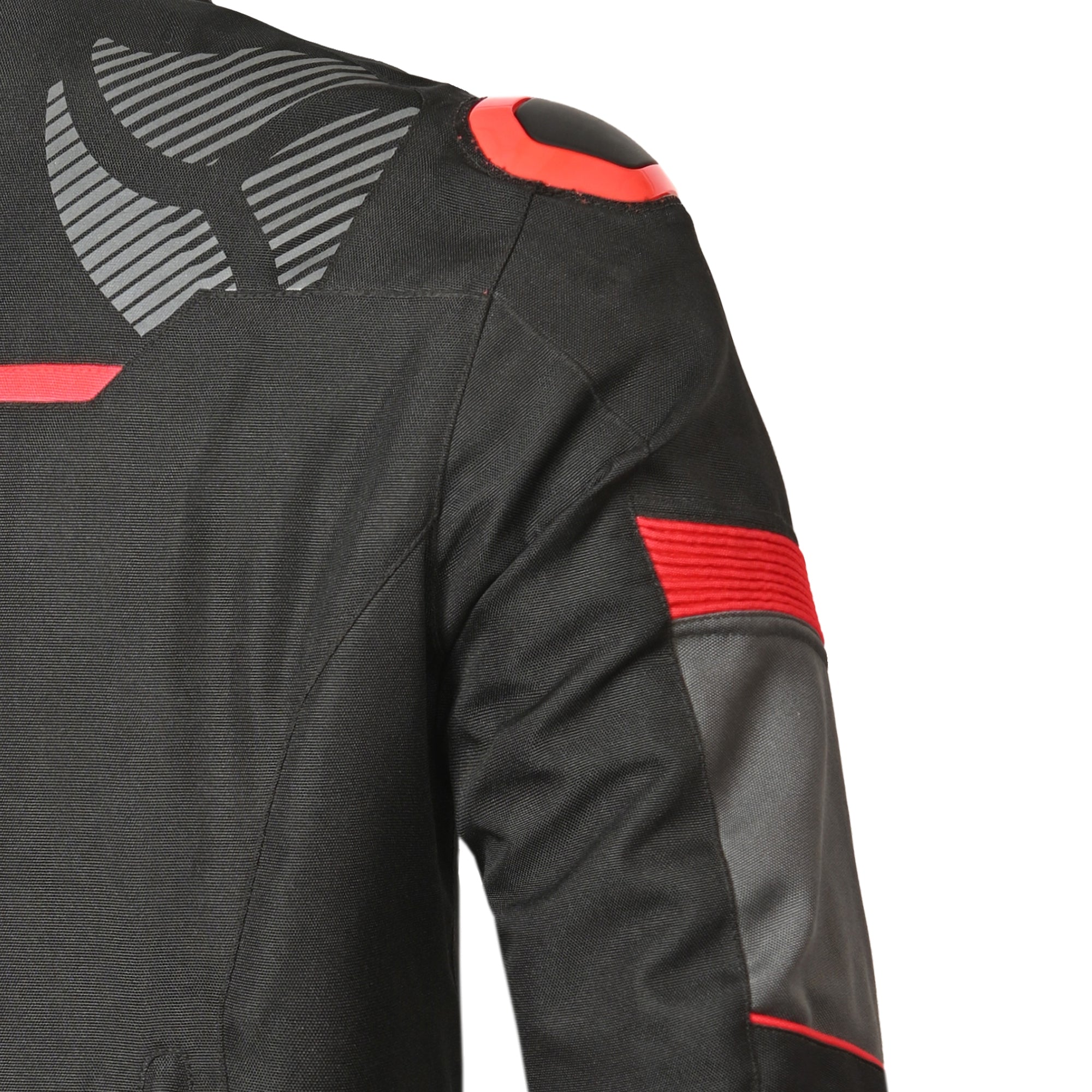 R-TECH KNIGHT RIDER Motorcycle Textile Jackets Black Anthracite Red – 8 – Maximomoto PT