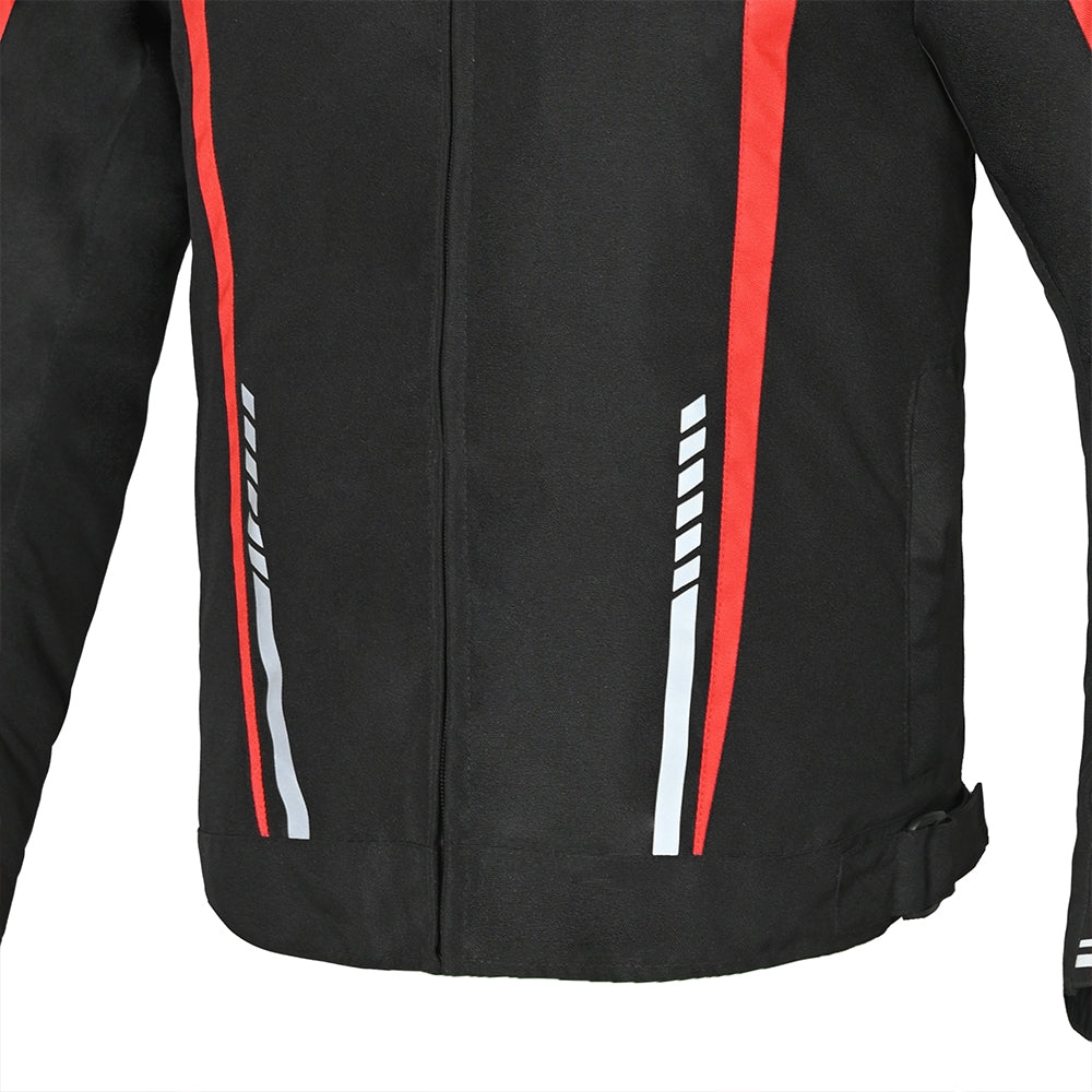 R-TECH MARSHAL Casacos De Moto Homem Textil Preto Vermelho – 6 – Maximomoto PT