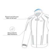R-TECH MARSHAL Moto Casaco Preto Vermelho - Imagem vetorial 1 de Casacos