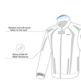 R-TECH MARSHAL Moto Casaco Preto Vermelho - Imagem vetorial 1 de Casacos