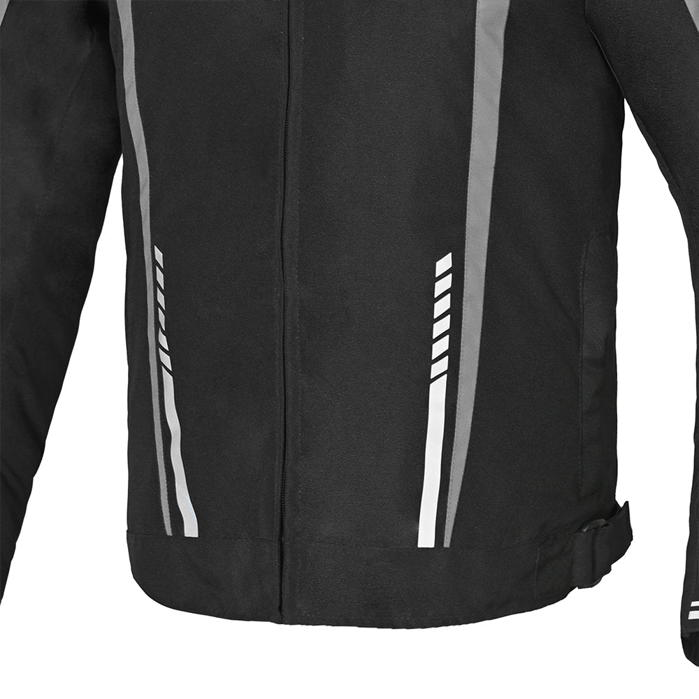 R-TECH MARSHAL Men's Motorcycle Textile Jackets Black Gray – 8 – Maximomoto PT