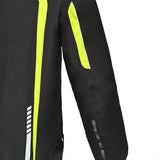 R-TECH MARSHAL Moto Casacos Preto Fluorescente Amarelo - Imagem traseira direita da Casacos