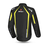 R-TECH MARSHAL Men's Motorcycle Textile Jackets Black Fluorescent Yellow