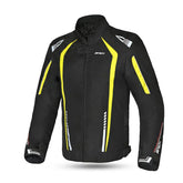 R-TECH MARSHAL Men's Motorcycle Textile Jackets Black Fluorescent Yellow – Maximomoto PT