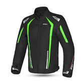 R-TECH MARSHAL Men's Motorcycle Textile Jackets Black Green – Maximomoto PT