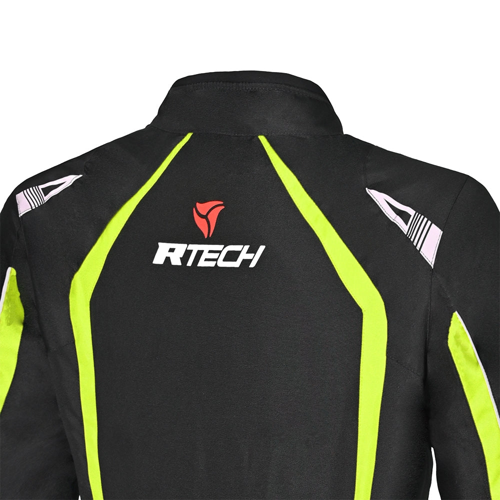 R-TECH MARSHAL Women's Motorcycle Jackets Black Fluorescent Yellow – 6 – Maximomoto PT