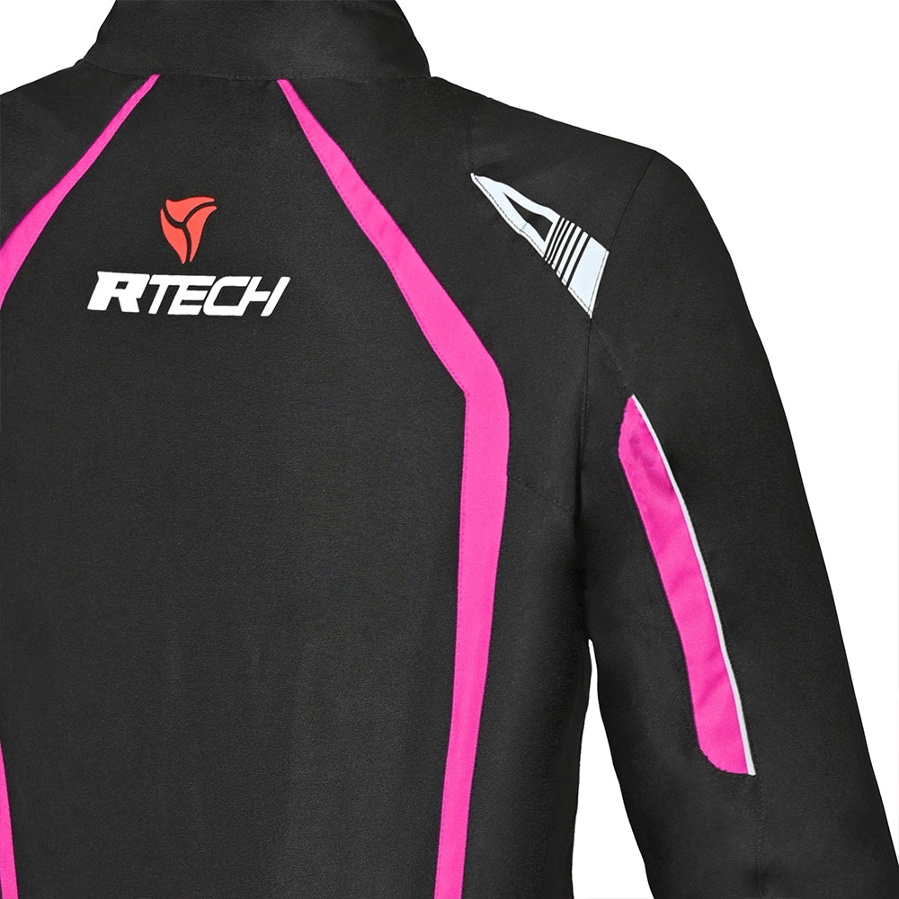 R-TECH MARSHAL Moto Senhora Textil Casacos Preto Rosa – 7 – Maximomoto PT