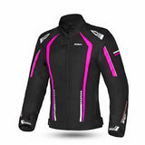 R-TECH MARSHAL Moto Senhora Textil Casacos Preto Rosa