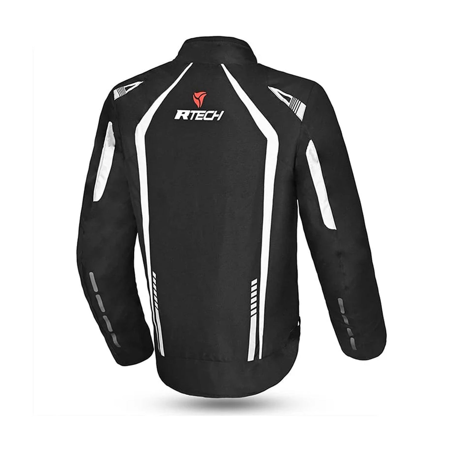 R-TECH MARSHAL Men's Motorcycle Textile Jackets, Black and White – 2 – Maximomoto PT