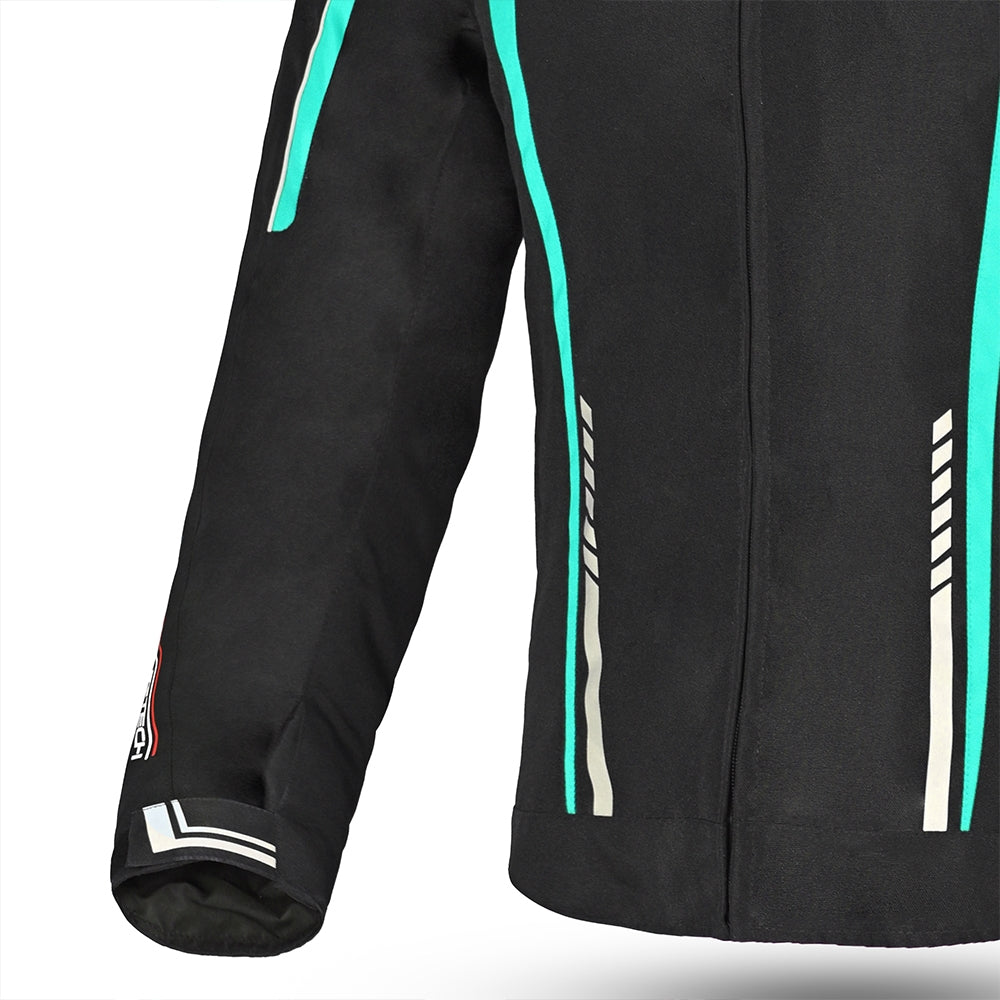 R-TECH MARSHAL Moto Textil Senhora Casacos Turquesa Preto – 10 – Maximomoto PT