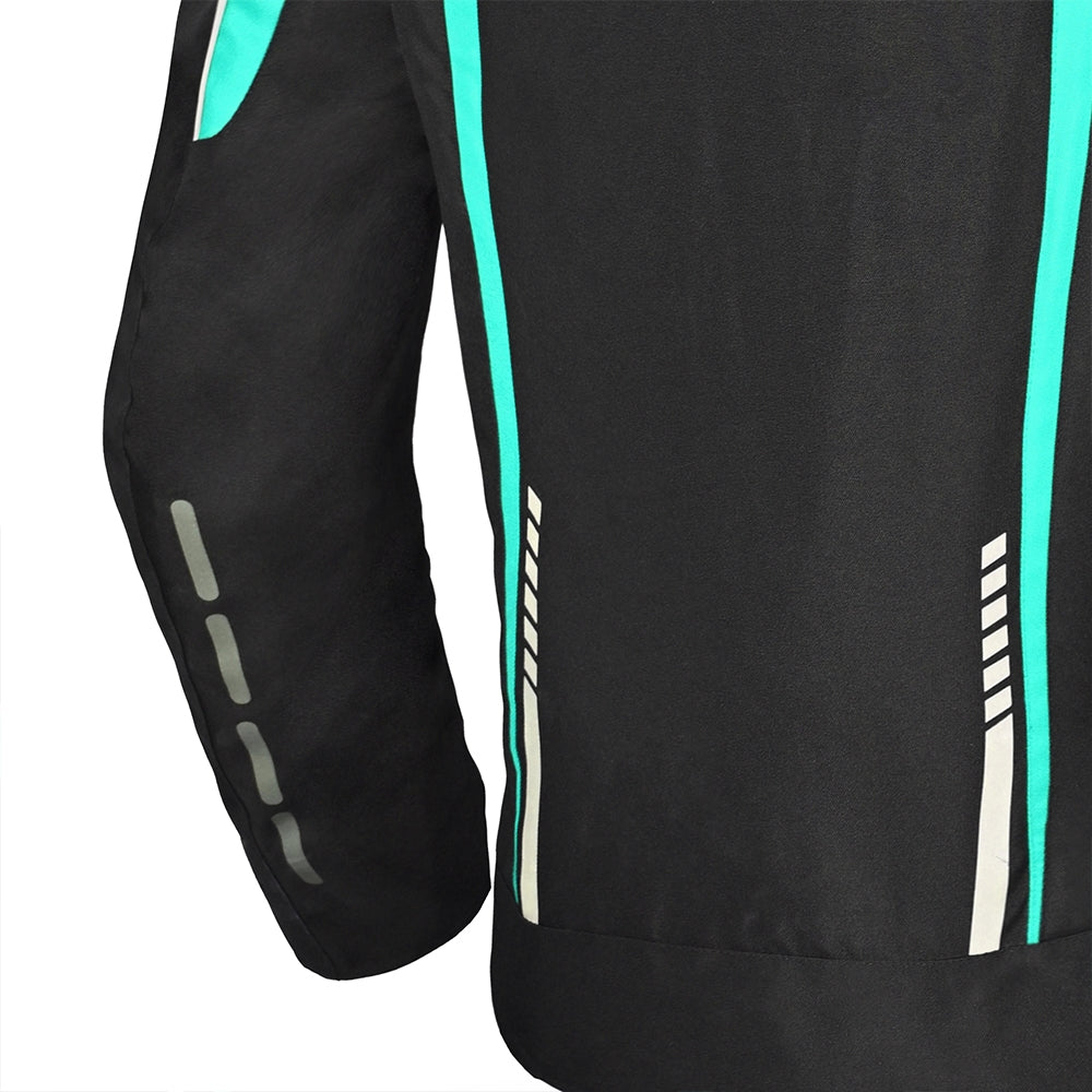 R-TECH MARSHAL Moto Textil Senhora Casacos Turquesa Preto – 6 – Maximomoto PT