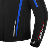 R-TECH MARSHAL Men's Motorcycle Textile Jackets Black Blue