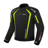 R-TECH MARSHAL Men's Motorcycle Textile Jackets Black Fluorescent Yellow – Maximomoto PT