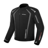 R-TECH MARSHAL Men's Motorcycle Textile Jackets Black Gray – Maximomoto PT